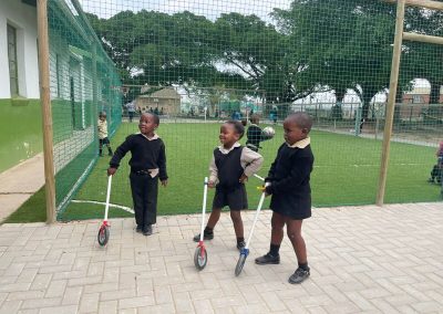 Cycle track learning road signs